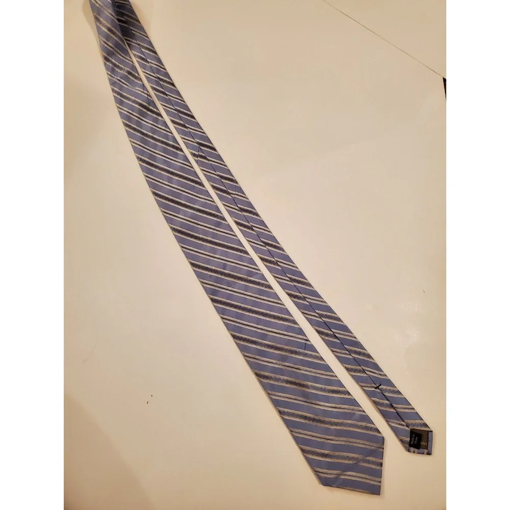 Blue Striped Calvin Klen Tie‎ Bundle Of 2